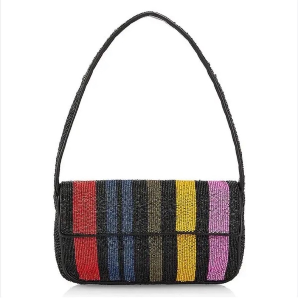 Staud Tommy Beaded Bag in Mosaic